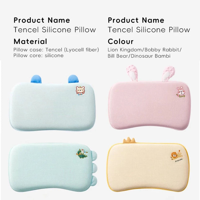 AIBEDILA Baby Pillow For Newborn Children Protective Hollow Pillows Neck Spine Protection Sleep Pillow