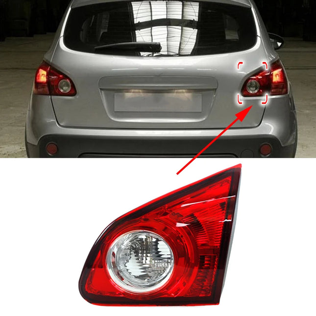 Car Rear Tail Light Signal Brake Lamp Without Bulb Inside Outside Taillight For Nissan Qashqai 2007 2008 2009 2010
