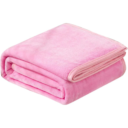 Blankets Single Twin Blanket For Bed, Full Size Fleece Throw Blanket, Warm