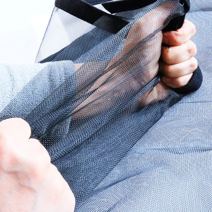 DTGJ Magnetic Door Screen,Black Side Door Magnetic Mosquito Net,Insect Proof Flight,Summer and Kitchen Indoor Invisible Net