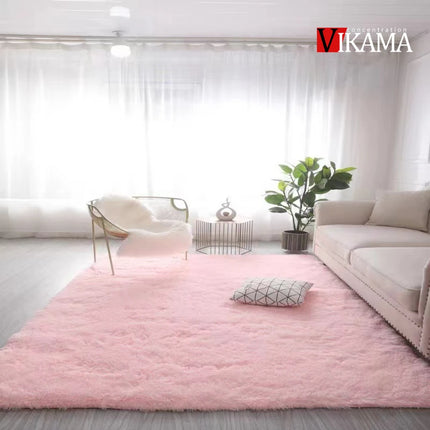 Large Carpet for Living Room Decor Rugs Fluffy Thick Plush Carpet For Bedroom Large Area Rug Crawling Mat