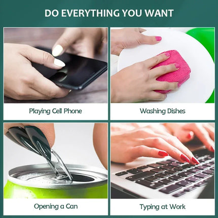 NAILPOP Soft Gel Nail Tips 600PCS Pre-Buff Full Cover