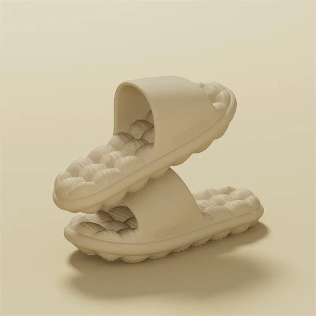 Men Anti-slip EVA Massage Summer Slippers Women Lightweight  Bathroom Cozy Sandals Couple Unisex House Indoor Soft Home Shoes