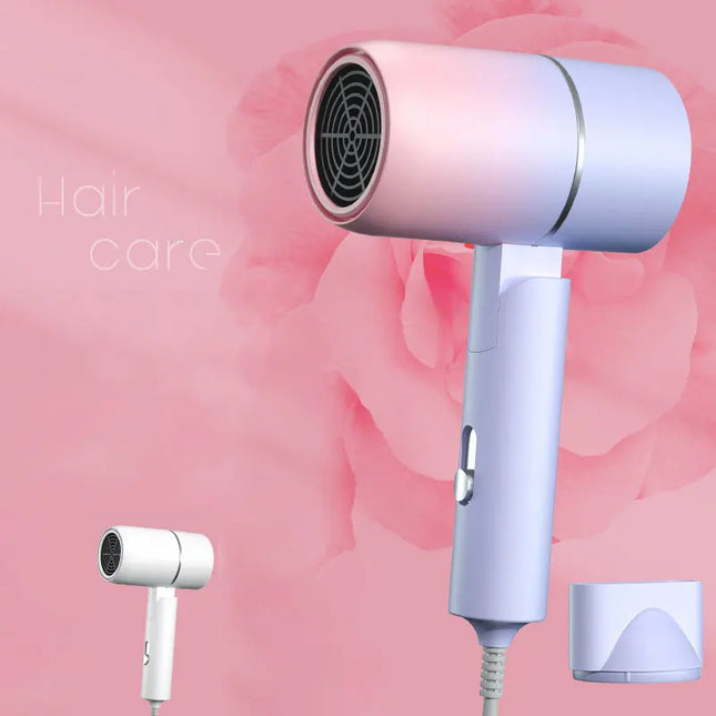 Hairdryer 750W with Carrying Bag Hot Air Anion Hair Care for Home Travel Hair Dryer