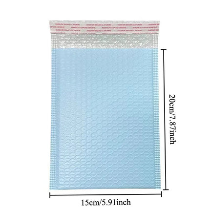 20Pcs Pink Green Blue Poly Bubble Mailers Padded Envelopes Self Seal Padded Envelopes Gift Bags Black Packaging Envelope