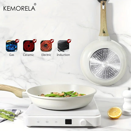 3PCS Non Stick Frying Pan Set 20-24-28cm Granite Pans