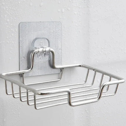Wall Mounted Soap Rack Wall Mounted Soap Holder Stainless Steel Self Adhesive Soap Rack Wall Mounted