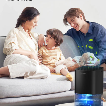 1pc 1000ml Portable Dehumidifier for Home Office and RV Eliminate Damp Mold and Moisture Easy to Use and Energy Efficient