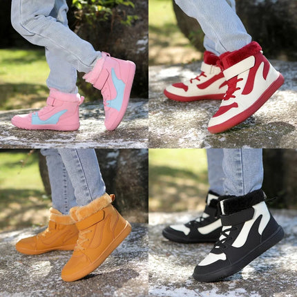 Kids Snow Boots Boys Girls Toddler Winter Waterproof Shoes