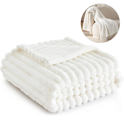 Blanket for Couch - Super Soft Cozy Blankets for Women, Cute Small Blanket for Girls, 59x79 Inches