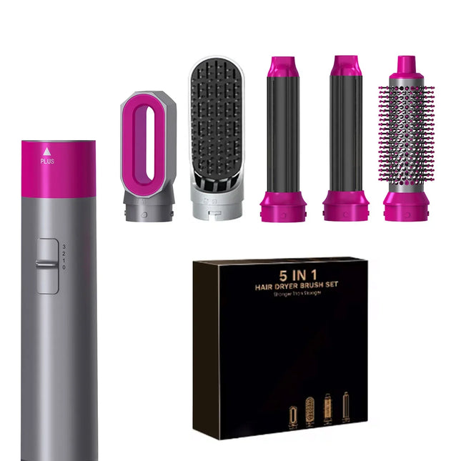 5 in 1 Hairdryer Multi-function hair straightener