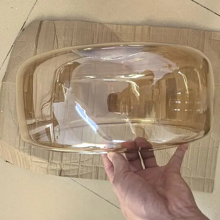 Cognac&Smoky Gray Glass Chandelier Pendant Lights For Dining Room Kitchen Hanging Lamp Nordic Led Pendant Lamp Table Resturant