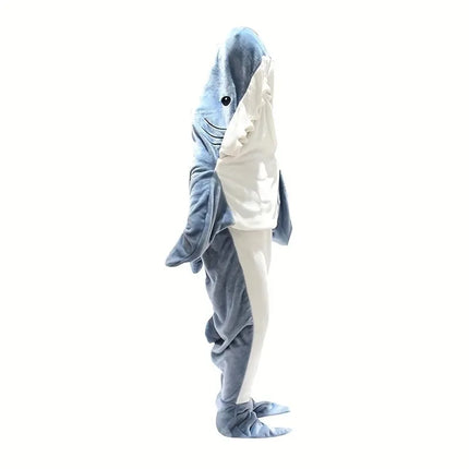 Blanket For Adult Wearable Winter Warm Blanket Hooded Playsuit Onesie Funny