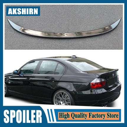 e90 Real Carbon Fiber Rear Trunk Spoiler for BMW e90 3 Series 320i 320d Dedicated Tail Modified Ducktail Lip Wing 2005-2011