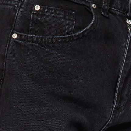 Trendyol TYZA Women's Jeans Casual Beltless Wide Leg Denim Plain Jeans Wide Leg Casual Pants Denim Pants