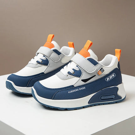 PU Leather Sport Shoes For Children 2025 Trend Fashion Kid's Sneakers