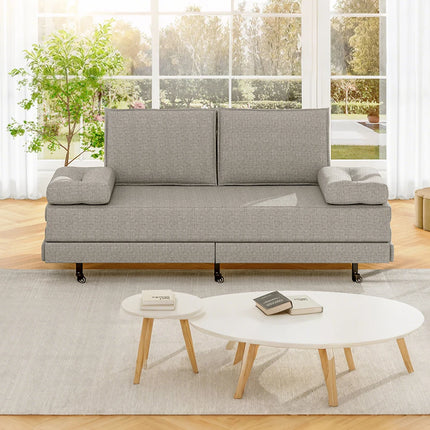 Sofa Bed, 201cm, 90x200cm Sofa Retractable Folding To 180x200
