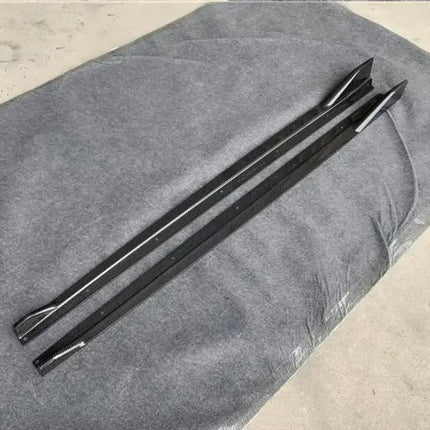 For BMW Z4 G29 2019 2020 2021 2022 2023 2024 Real Forged Carbon Fiber Side Skirts Aprons Extension Lip Body Kits