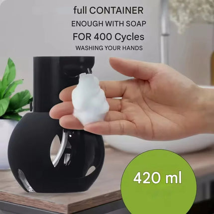 Automatic Soap Dispenser Foam USB Charging Touchless Smart Display Infrared Sensor
