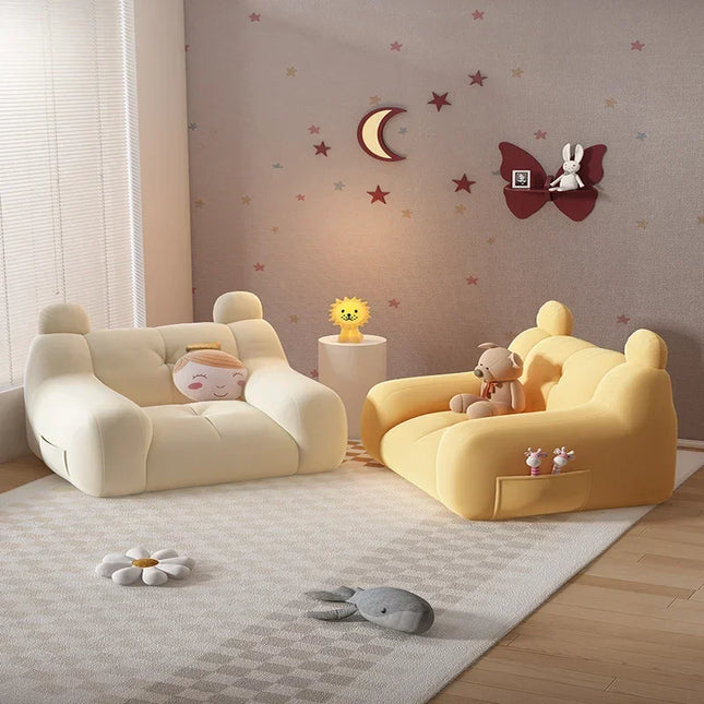 Children’s Sofa Reading Book Corner Chair Lazy Bean Bag Stool for Kindergartens