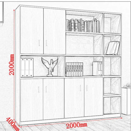Compact Nordic Filing Cabinet Open Modern Designer Tall Office Cupboards Space Vertical Meuble De Rangement Storage Furniture