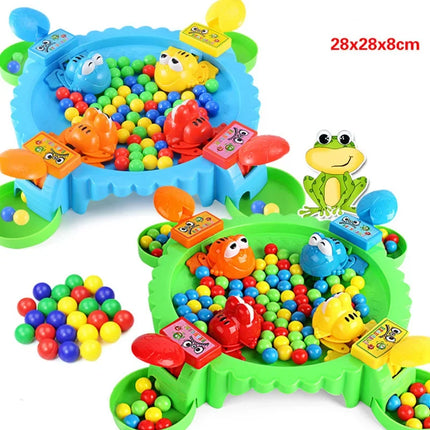 Greedy Frog Eating Bean Toy Frog Snatching Bean Children's Interactive Puzzle Toy