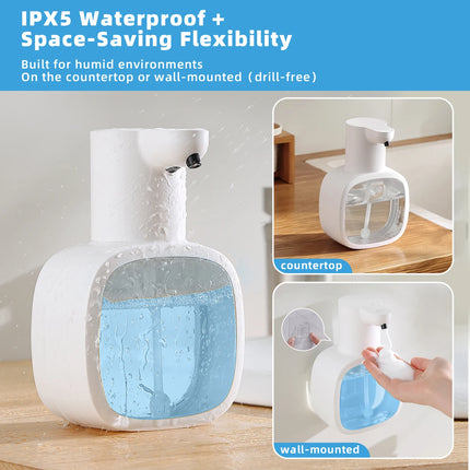 New Wall Mounted Automatic Soap Dispenser Foam Smart Hand Washing