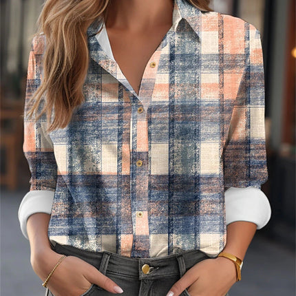 Elegant Shirt Women Fashion Temperament  Blouse Long Sleeve Shirt Women New Casual Shirt