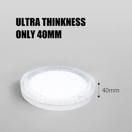 Hot Selling Ultra Thin Crystal Ceiling Lamp Round Ceiling Home Lamp Cool White Suitable for Balcony Kitchen Bedroom Light
