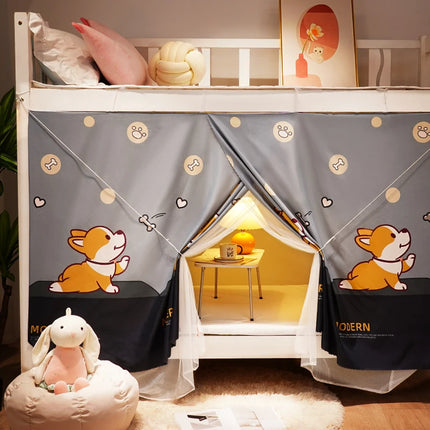 bed curtain set All-in-one suit Student dormitory Lower berth