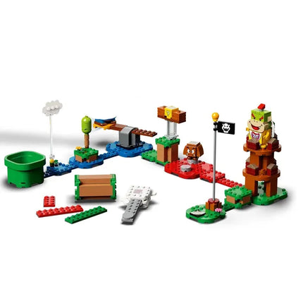 Super Bros. Game Series MOC Scan Code Building Blocks Adventures