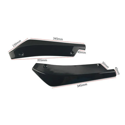2Pcs Universal Car Rear Bumper Lip for BMW 1 2 3 4 5 6 7 8 Series x1 x2 x3 x4 x5 x6 x7 e30 e36 e39 e46 e53 e60 e70 Accessories