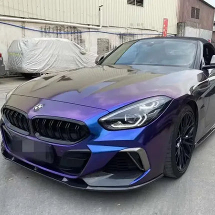 For BMW Z4 G29 2019 2020 2021 2022 2023 2024 Real Forged Carbon Fiber Side Skirts Aprons Extension Lip Body Kits