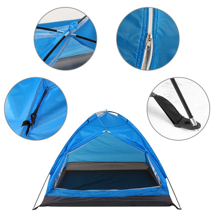 Camping Tent for 2 Person Single Layer Outdoor Portable Camouflage Summer Tent for Outdoor Camping Traveling Tent