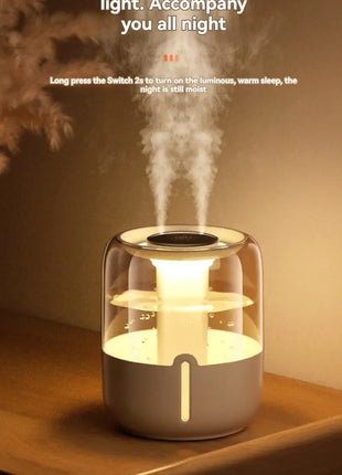 Xiaomi MIJIA 6.8L Large Capacity Humidifier USB Dual Mist For Home Dormitory Office Bedroom Desktop Night Light