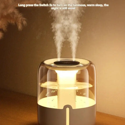 Xiaomi MIJIA 6.8L Large Capacity Humidifier USB Dual Mist For Home Dormitory Office Bedroom Desktop Night Light