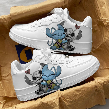 Stitch Shoes Men Women Design personality Casual Shoes Male Platform