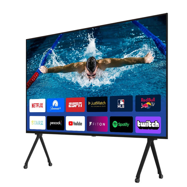 Unbreakable Smart TV 75 Inch Larger Screen TV Home Heater 4K UHD Television