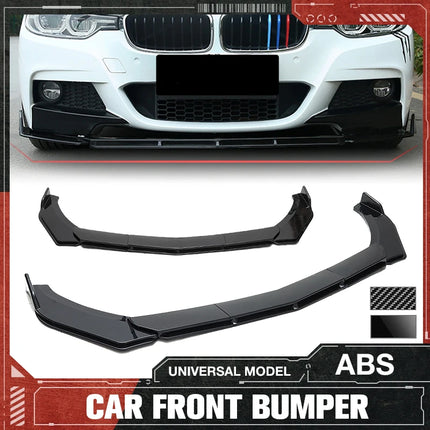 5Pcs Universal Car Front Bumper Separator Bumper Lip Body Kit Duck Lip Separator For BMW For Benz For Volkswagen For Honda