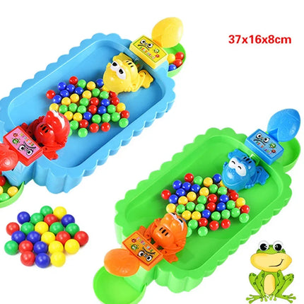Greedy Frog Eating Bean Toy Frog Snatching Bean Children's Interactive Puzzle Toy