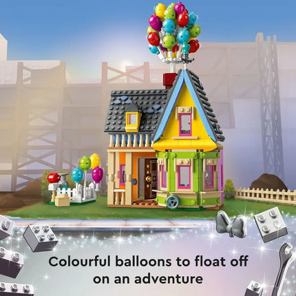 LEG0 Up House Building Blocks Movie Travels Of Flying House Construction