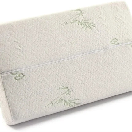 Bamboo Pillow Memory Foam Pillow with Removable Cover with Zipper Bamboo Neck Pillow for Sleeping Ergonomically Design JAF022