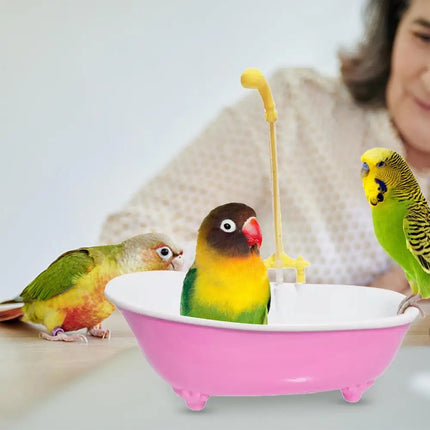 Parrot Automatic IntelligentBath Bird Shower Bathtub Blue AccessoriesHousehold Plastic