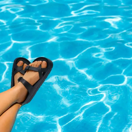 Eyriphy Women's Platform Sandals with Arch Support Thick Soles Adjustable Buckle Ultra Cushion Slippers Outdoor Women Sandals