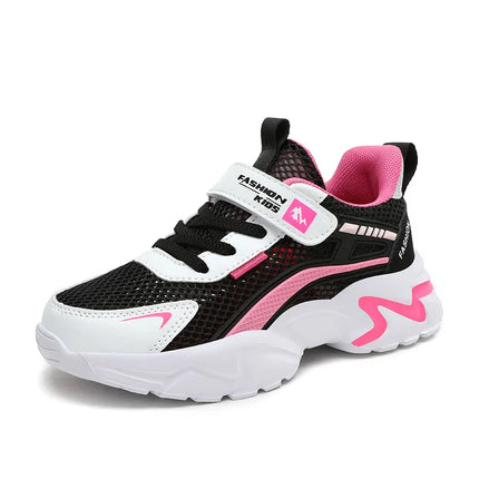 Girls Sneakers Fashion Non-Slip Casual Flat Running Shoes Breathable