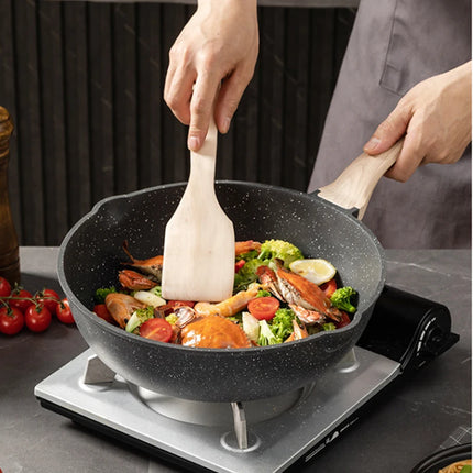 8Pcs Pots and Pans Set Non Stick Kitchen Cookware Nonstick Granite Cooking Sets