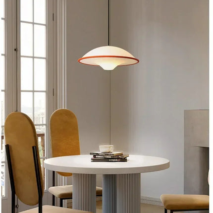 Denmark Black Side White Acrylic Pendant Lamp For Dining Room  Island Suspension Chandelier Hanging Light