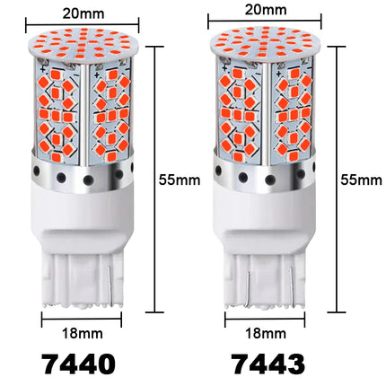 2pcs LED For Toyota Corolla 2002-2014 2003 2004 2005 2006 2007 2008 2009 2010 2011 2012 2013 Brake Light Bulb Accessories