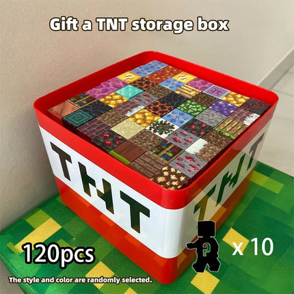 Magnetic Building Blocks Mine World Cube Magnet World Set for Kid Age DIY
