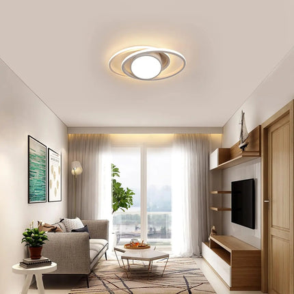 Modern LED Ceiling Light,39W 4385lm LED Ceiling Lamp for Bedroom Kitchen Living Room,Warm White 3000K 39CM